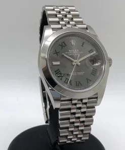 Design Fake Rolex Datejust 126300 Automatic Movement 41mm Steel Case Mens/unisex Watch