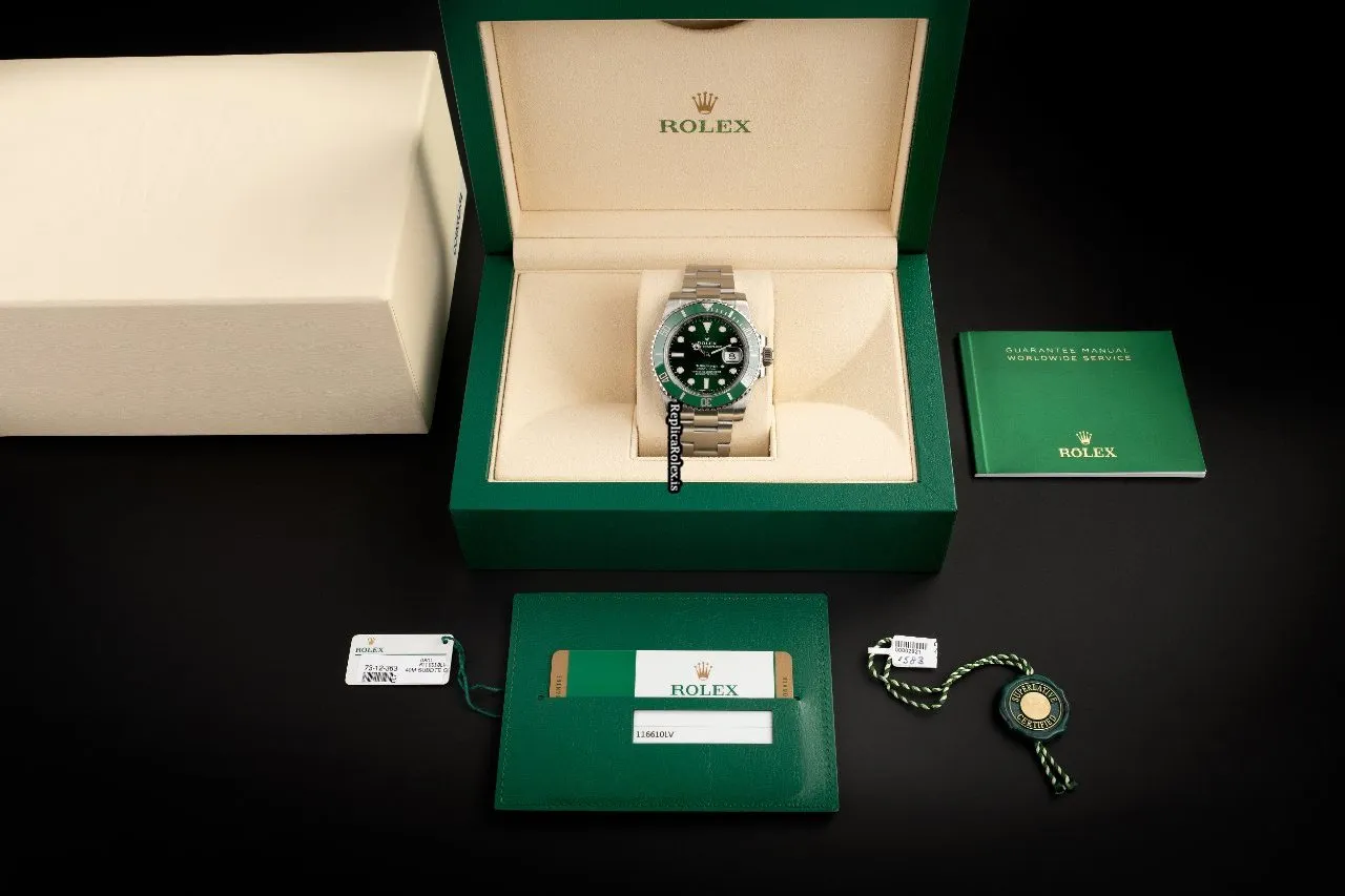 Wholesale Replica Rolex Submariner Date 116610lv Caliber 3135 Automatic Movement 40mm Steel Case Mens/unisex Watch - Image 2
