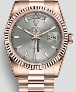Special Fake Rolex Day-date 36 118235 Caliber 3155 Automatic Movement 36mm Rose Gold Case Mens/unisex Watch