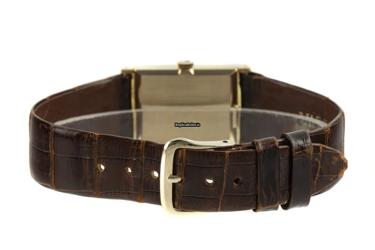 Fantastic Clone Rolex Cellini 4014 Caliber 1600 Manual Winding Movement 28.5x22.5mm Yellow Gold Case Mens/unisex Watch - Image 11