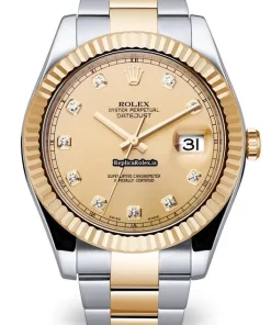 Nice Replica Rolex Datejust II 116333 Caliber 3136 Automatic Movement 41mm Gold/steel Case Mens/unisex Watch