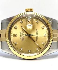 Discount Fake Rolex Datejust 16013 Caliber 3035 Automatic Movement 36mm Gold/steel Case Mens/unisex Watch