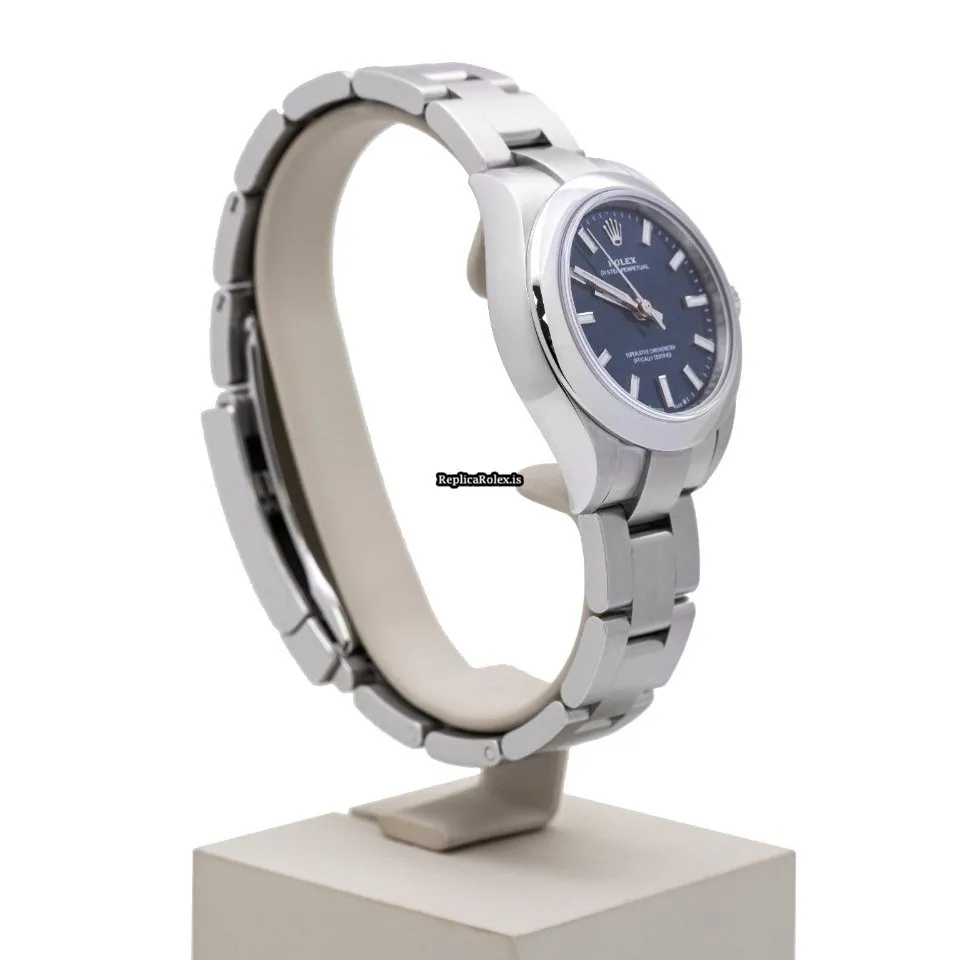 Great Fake Rolex Oyster Perpetual 276200 Caliber 2232 Automatic Movement 28x33mm Steel Case Womens Watch - Image 4