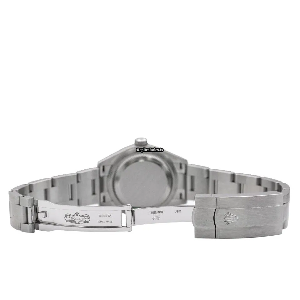 Great Fake Rolex Oyster Perpetual 276200 Caliber 2232 Automatic Movement 28x33mm Steel Case Womens Watch - Image 7