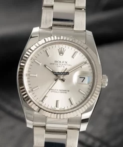 Fabulous Copy Rolex Oyster Perpetual Date 115234 Caliber 3135 Automatic Movement 34mm Gold/steel Case Mens/unisex Watch