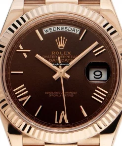 Fabulous Replica Rolex Day-date 40 228235 Caliber 3255 Automatic Movement 40mm Rose Gold Case Mens/unisex Watch