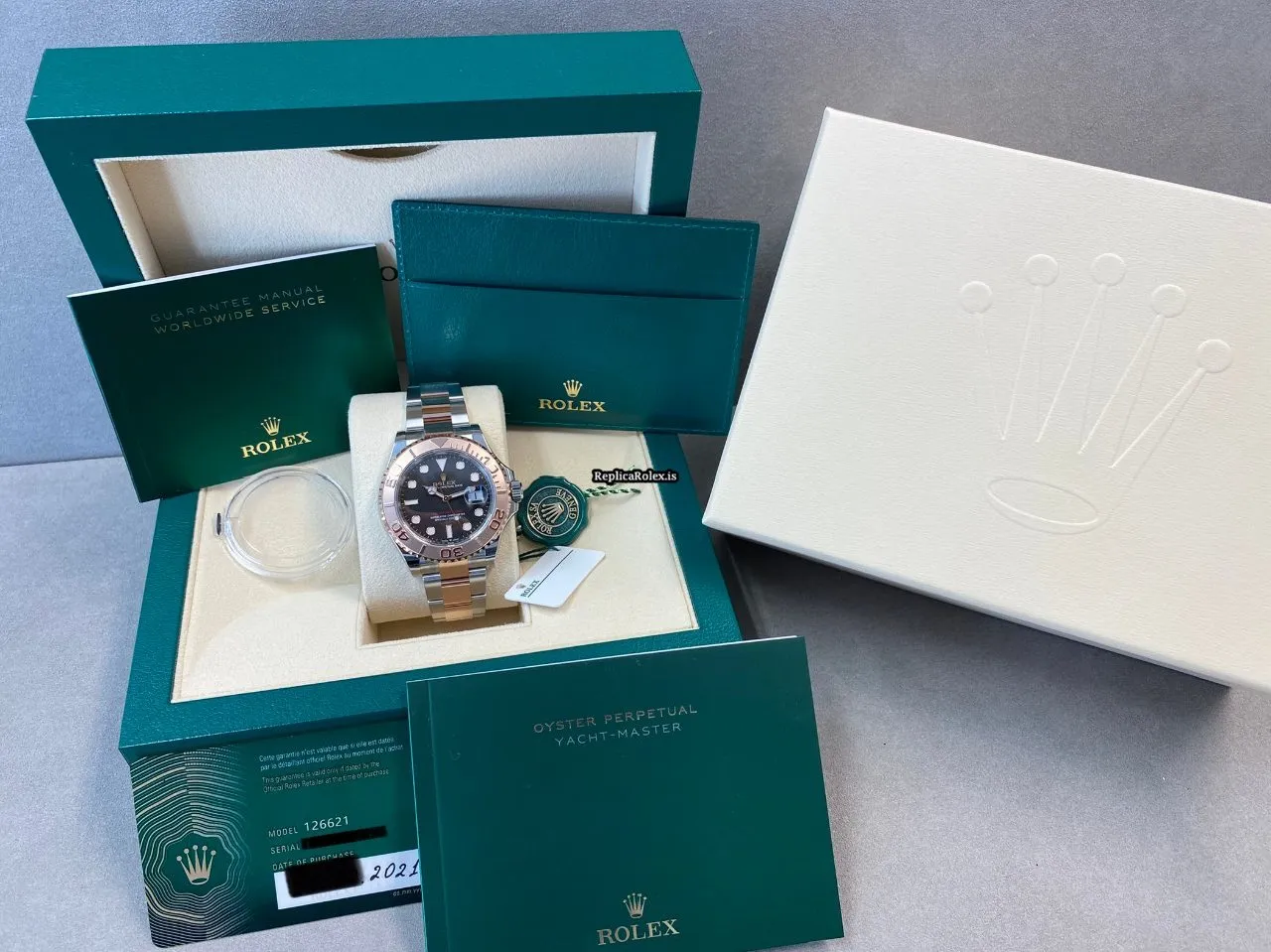 Well Made Replica Rolex Yacht-master 40 126621 Caliber 3235 Automatic Movement 40mm Gold/steel Case Mens/unisex Watch - Image 10