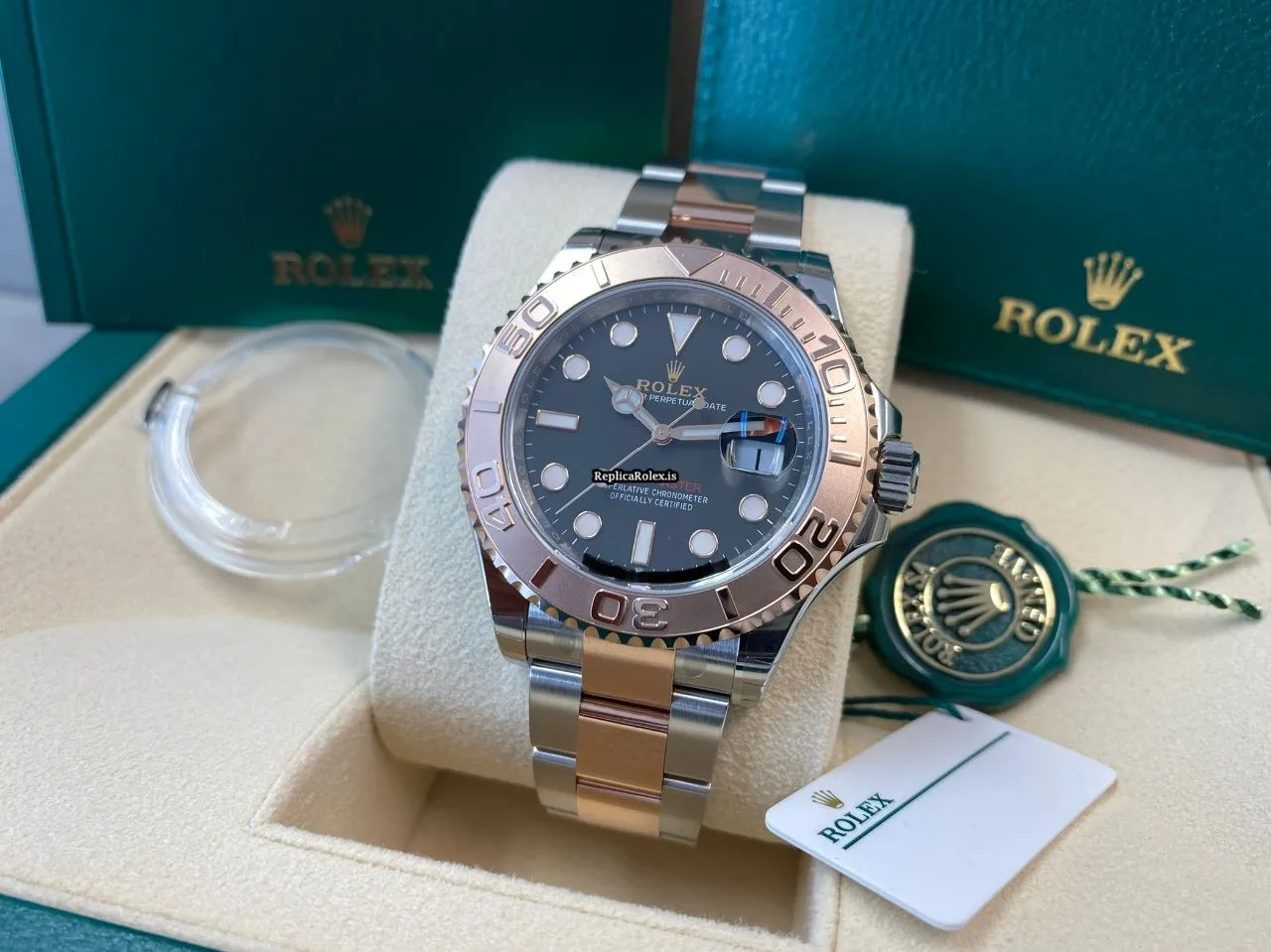 Well Made Replica Rolex Yacht-master 40 126621 Caliber 3235 Automatic Movement 40mm Gold/steel Case Mens/unisex Watch - Image 13