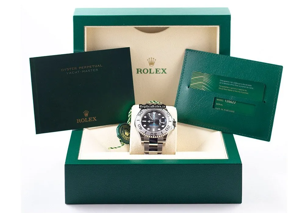 Well Made Fake Rolex Yacht-master 40 126622 Caliber 3235 Automatic Movement 40mm Steel Case Mens/unisex Watch - Image 8
