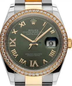 Terrific Replica Rolex Datejust 126283rbr Caliber 3235 Automatic Movement 36mm Gold/steel Case Mens/unisex Watch