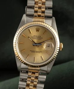 Awesome Replica Rolex Datejust 16233 Caliber 3135 Automatic Movement 36mm Gold/steel Case Mens/unisex Watch