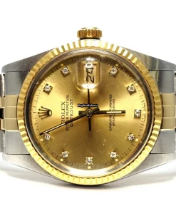 Reliable Replica Rolex Datejust 16013 Caliber 3035 Automatic Movement 36mm Gold/steel Case Mens/unisex Watch