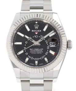 Affordable Replica Rolex Sky-dweller 326934 Caliber 9001 Automatic Movement 42mm Gold/steel Case Mens/unisex Watch