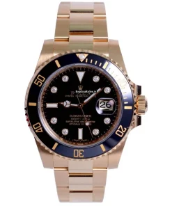 Affordable Replica Rolex Submariner Date 116618ln Caliber 3135 Automatic Movement 40mm Yellow Gold Case Mens/unisex Watch