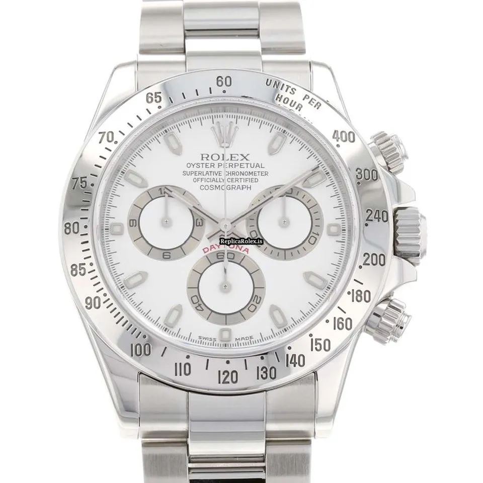 Neat Fake Rolex Daytona 116520 Caliber 4130 Automatic Movement 40mm Steel Case Mens/unisex Watch