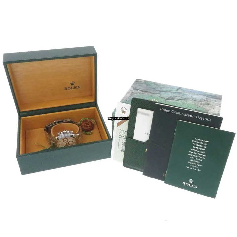 Neat Fake Rolex Daytona 116520 Caliber 4130 Automatic Movement 40mm Steel Case Mens/unisex Watch - Image 16