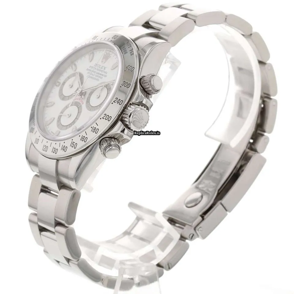 Neat Fake Rolex Daytona 116520 Caliber 4130 Automatic Movement 40mm Steel Case Mens/unisex Watch - Image 2