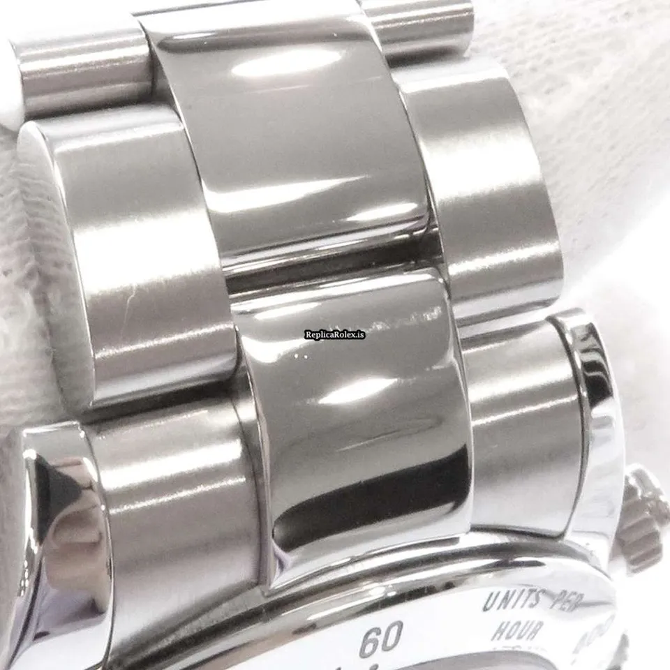 Neat Fake Rolex Daytona 116520 Caliber 4130 Automatic Movement 40mm Steel Case Mens/unisex Watch - Image 6