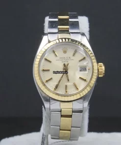Cheap Imitation Rolex Lady-datejust 6917 Caliber 2030 Automatic Movement 26mm Yellow Gold Case Womens Watch