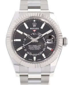 Epic Replica Rolex Sky-dweller 326934 Caliber 9001 Automatic Movement 42mm Gold/steel Case Mens/unisex Watch