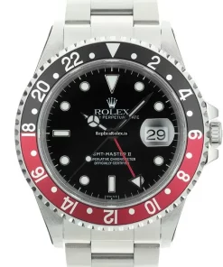 Amazing Fake Rolex Gmt-master II 16710 Caliber 3185 Automatic Movement 40mm Steel Case Watch