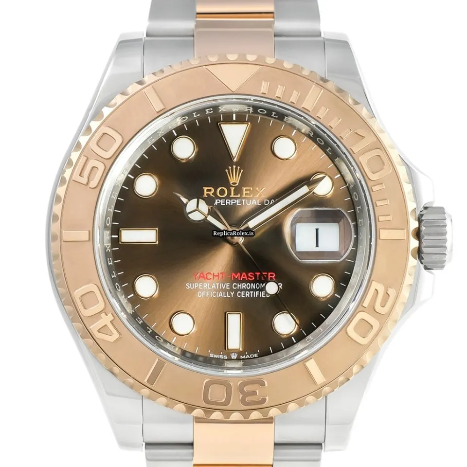 Beautiful Replica Rolex Yacht-master 40 126621 Caliber 3235 Automatic Movement 40mm Gold/steel Case Mens/unisex Watch - Image 7