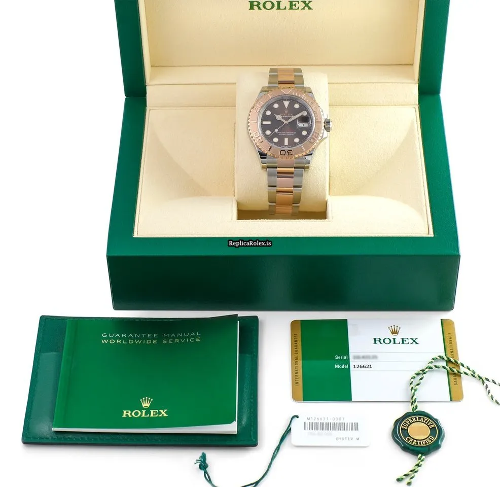 Beautiful Replica Rolex Yacht-master 40 126621 Caliber 3235 Automatic Movement 40mm Gold/steel Case Mens/unisex Watch - Image 8