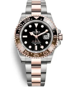 Luxury Knockoff Rolex Gmt-master II 126711chnr Caliber 3285 Automatic Movement 40mm Gold/steel Case Mens/unisex Watch