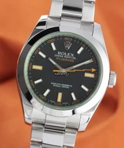 High-end Fakes Rolex Milgauss 116400gv Caliber 3131 Automatic Movement 40mm Steel Case Mens/unisex Watch