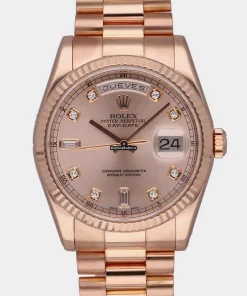 Best Clone Rolex Day-date 36 118235 Rose Gold Case Watch
