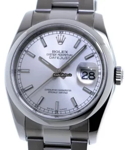 Awesome Knockoff Rolex Datejust 116200 Automatic Movement 36mm Steel Case Mens/unisex Watch