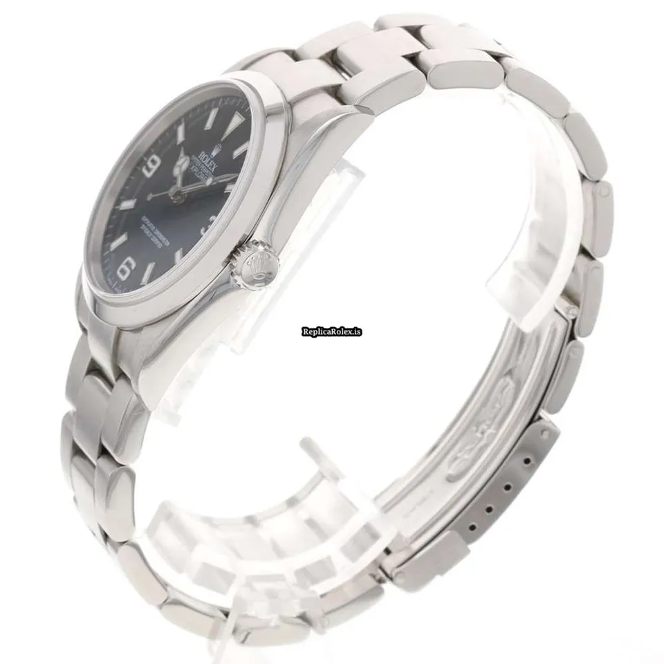 Excellent Fake Rolex Explorer 114270 Caliber 3130 Automatic Movement 36mm Steel Case Mens/unisex Watch - Image 2