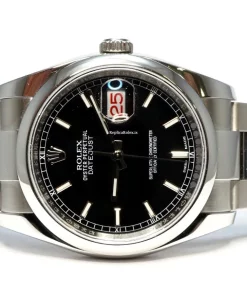 Fabulous Replica Rolex Datejust 116200 Caliber 3135 Automatic Movement 36mm Steel Case Mens/unisex Watch