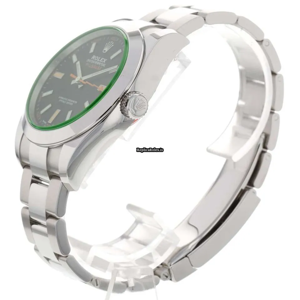 Swiss Copy Rolex Milgauss 116400gv Caliber 3131 Automatic Movement 40mm Steel Case Mens/unisex Watch - Image 2