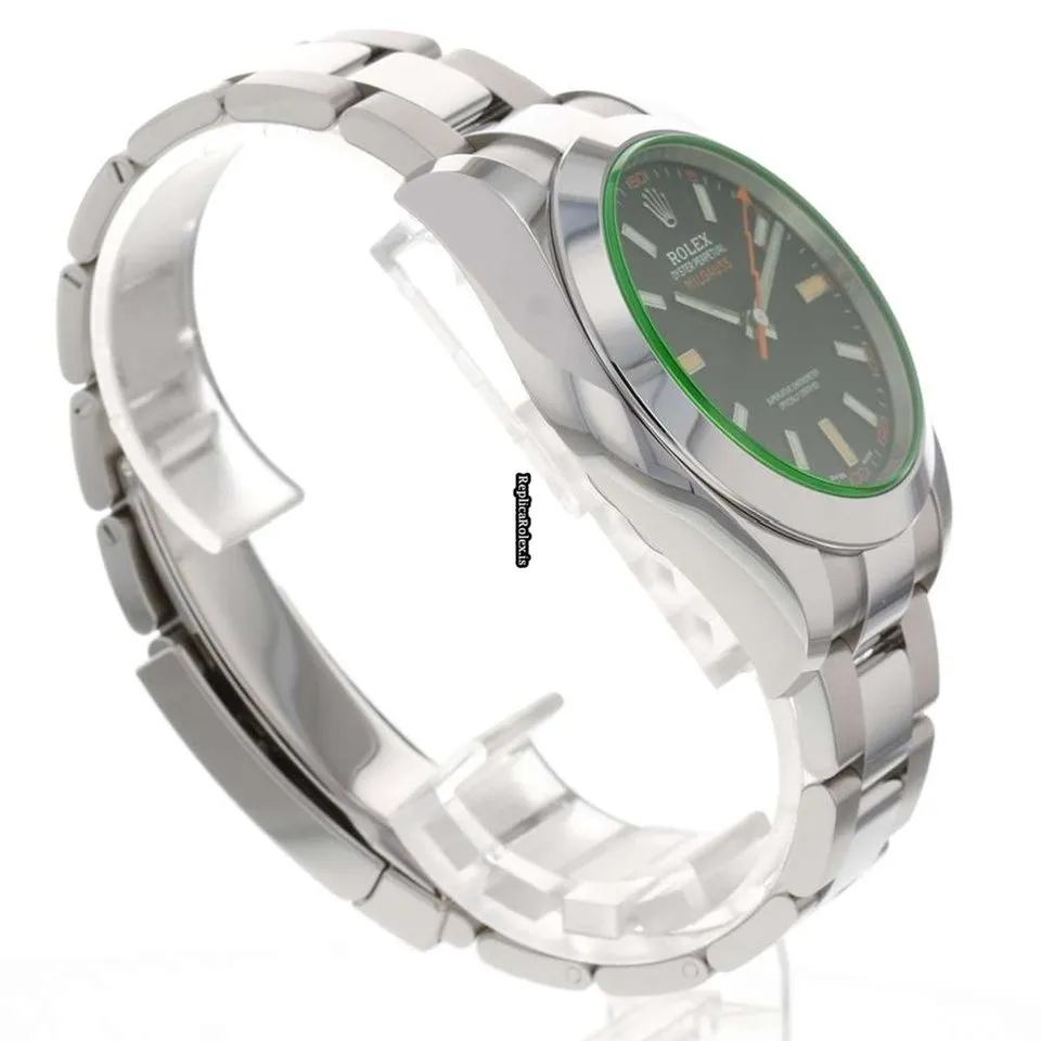 Swiss Copy Rolex Milgauss 116400gv Caliber 3131 Automatic Movement 40mm Steel Case Mens/unisex Watch - Image 4