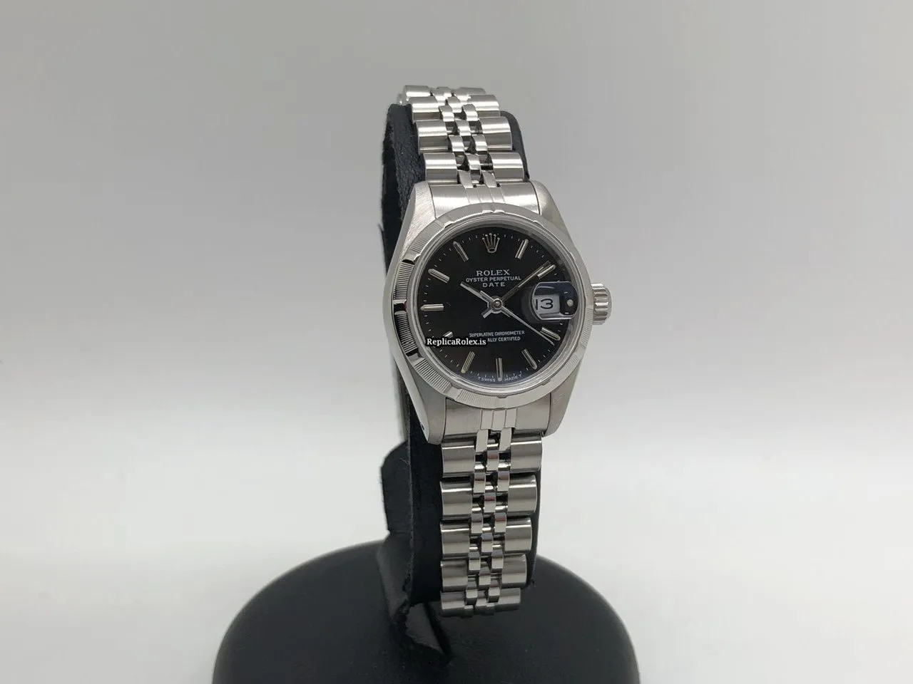 Wholesale Replica Rolex Oyster Perpetual Lady Date 69190 Automatic Movement 26mm Steel Case Womens Watch - Image 3
