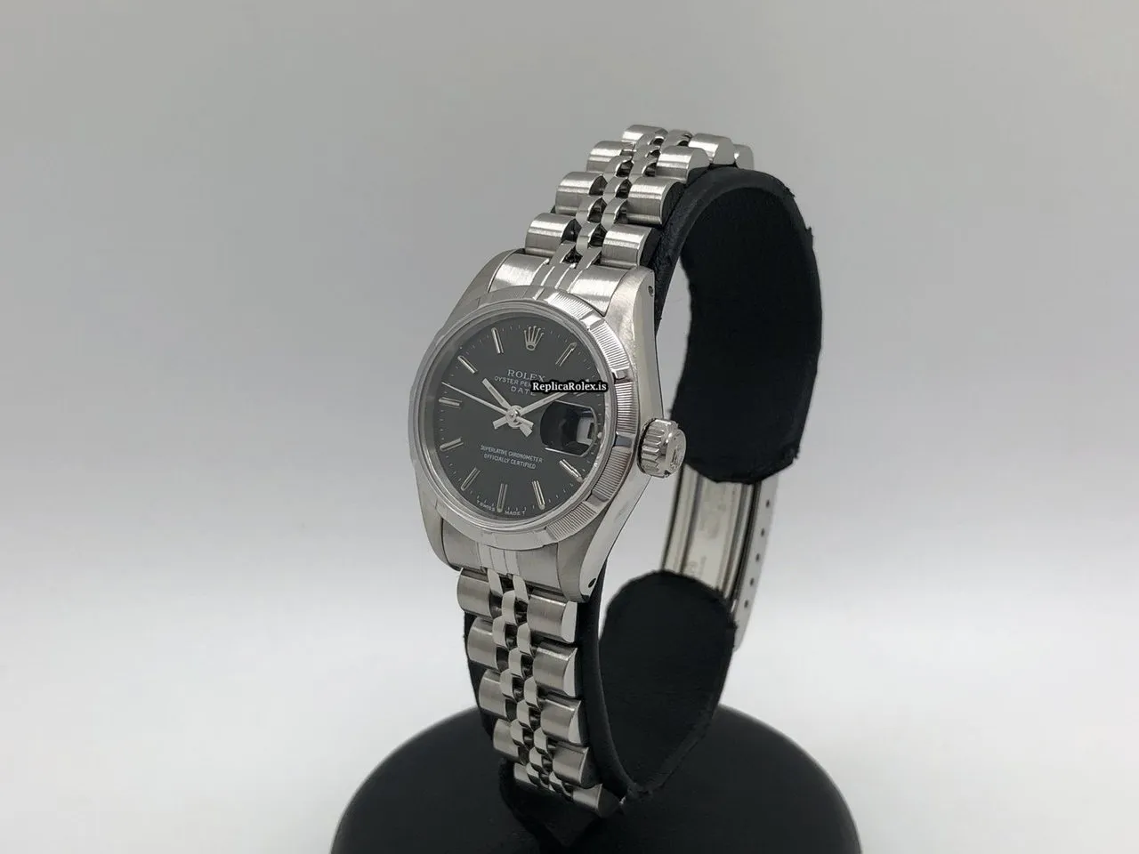 Wholesale Replica Rolex Oyster Perpetual Lady Date 69190 Automatic Movement 26mm Steel Case Womens Watch - Image 4