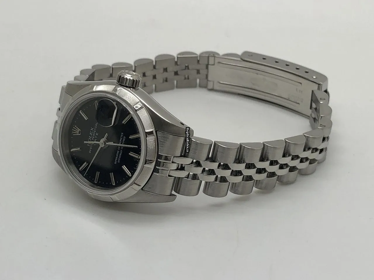 Wholesale Replica Rolex Oyster Perpetual Lady Date 69190 Automatic Movement 26mm Steel Case Womens Watch - Image 7