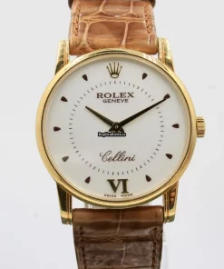 Reliable Replica Rolex Cellini 5116 Caliber 1602 Manual Winding Movement 32mm Yellow Gold Case Mens/unisex Watch