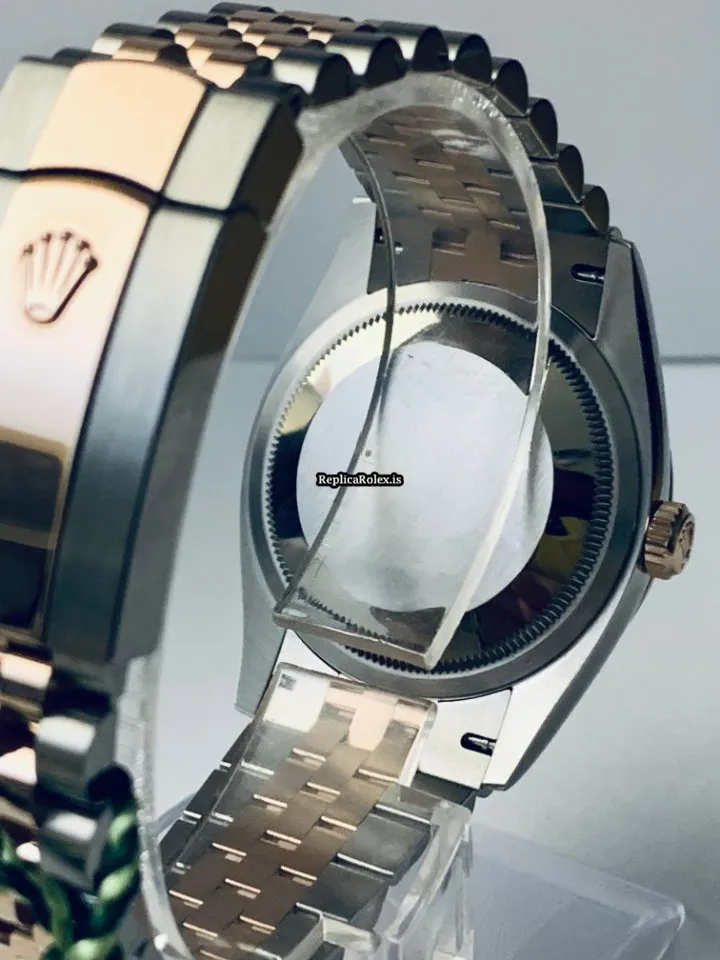 Attractive Replica Rolex Datejust 126231 Caliber 3235 Automatic Movement 36mm Rose Gold Case Mens/unisex Watch - Image 5