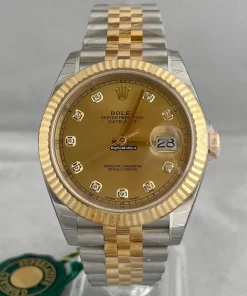 Excellent Replica Rolex Datejust 126333 Caliber 3235 Automatic Movement 41mm Gold/steel Case Mens/unisex Watch