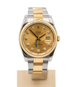Trustworthy Replica Rolex Datejust 116233 Caliber 3135 Automatic Movement 36mm Gold/steel Case Mens/unisex Watch