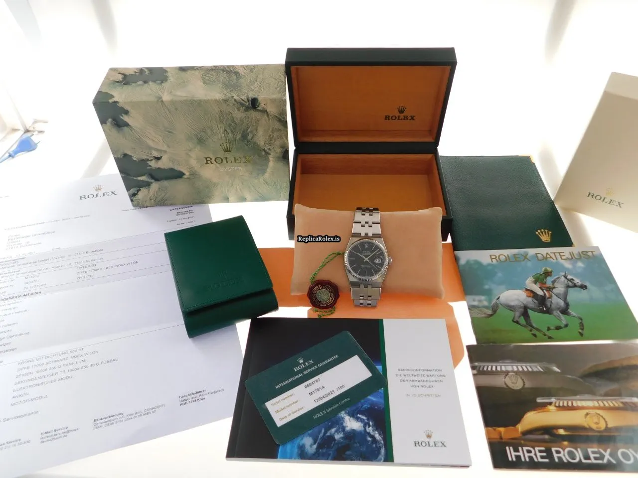 Lovely Replicas Rolex Datejust Oysterquartz 17014 Caliber 5035 Quartz Movement 36x41,5mm Steel Case Mens/unisex Watch - Image 12