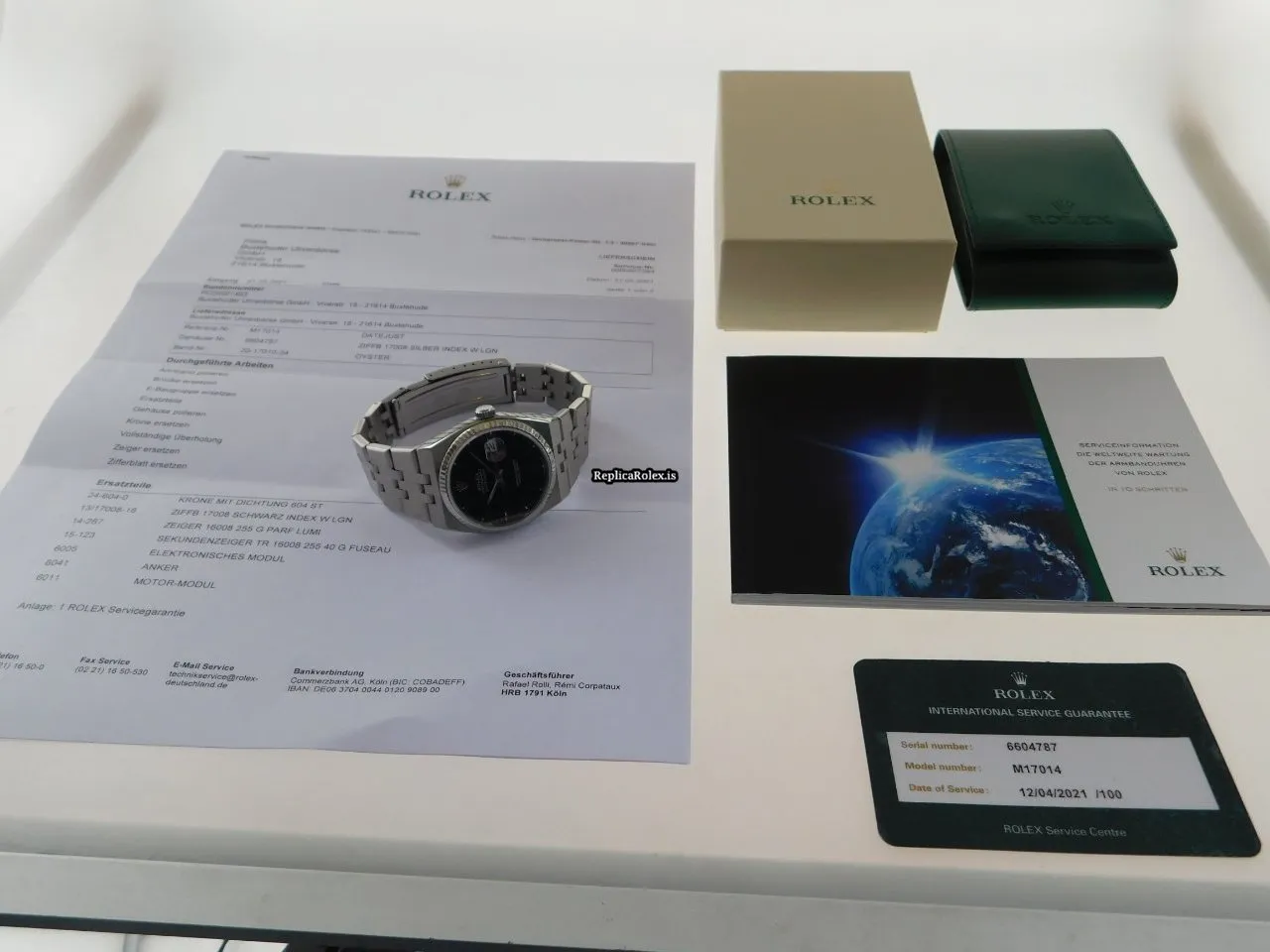 Lovely Replicas Rolex Datejust Oysterquartz 17014 Caliber 5035 Quartz Movement 36x41,5mm Steel Case Mens/unisex Watch - Image 3