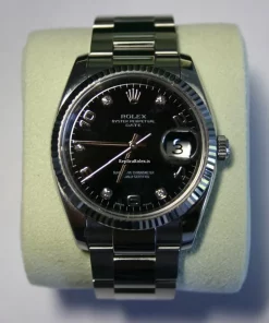 Amazing Replica Rolex Oyster Perpetual Date 115234 Automatic Movement 34mm Steel Case Mens/unisex Watch