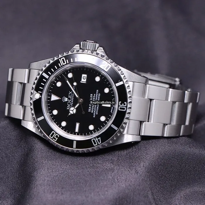 Beautiful Replica Rolex Sea-dweller 4000 16600 Caliber 3135 Automatic Movement 40mm Steel Case Watch - Image 2