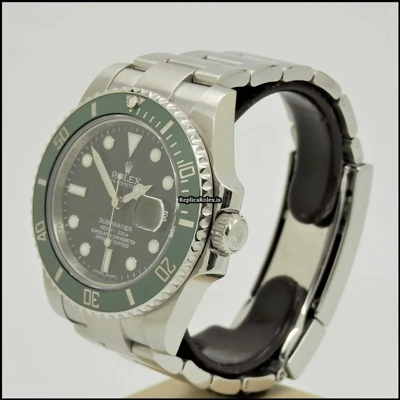 Wonderful Clone Rolex Submariner Date 116610lv Caliber 3135 Automatic Movement 40mm Steel Case Mens/unisex Watch - Image 6