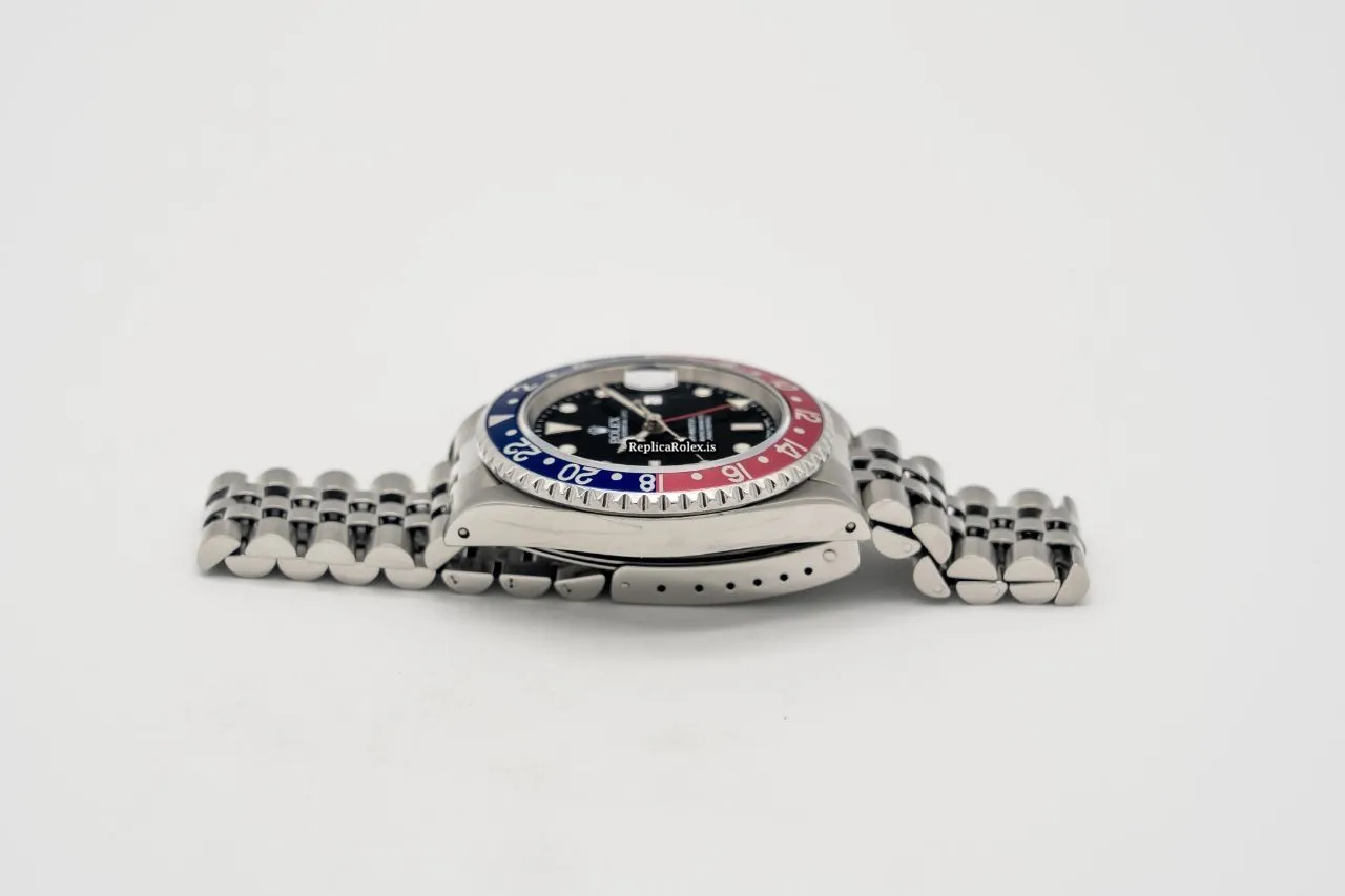 Amazing Fake Rolex Gmt-master II 16710 Caliber 3185 Automatic Movement 40mm Steel Case Mens/unisex Watch - Image 8