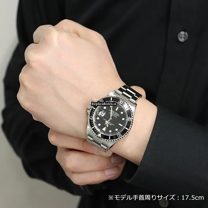 Reliable Replica Rolex Submariner Date 16610 Caliber 3135 Automatic Movement 40mm Steel Case Watch - Image 15