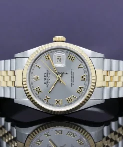 Superior Fake Rolex Datejust 16233 Caliber 3135 Automatic Movement 36x42mm Gold/steel Case Mens/unisex Watch